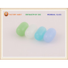 Frosted Color Glass Bead for Bracelet